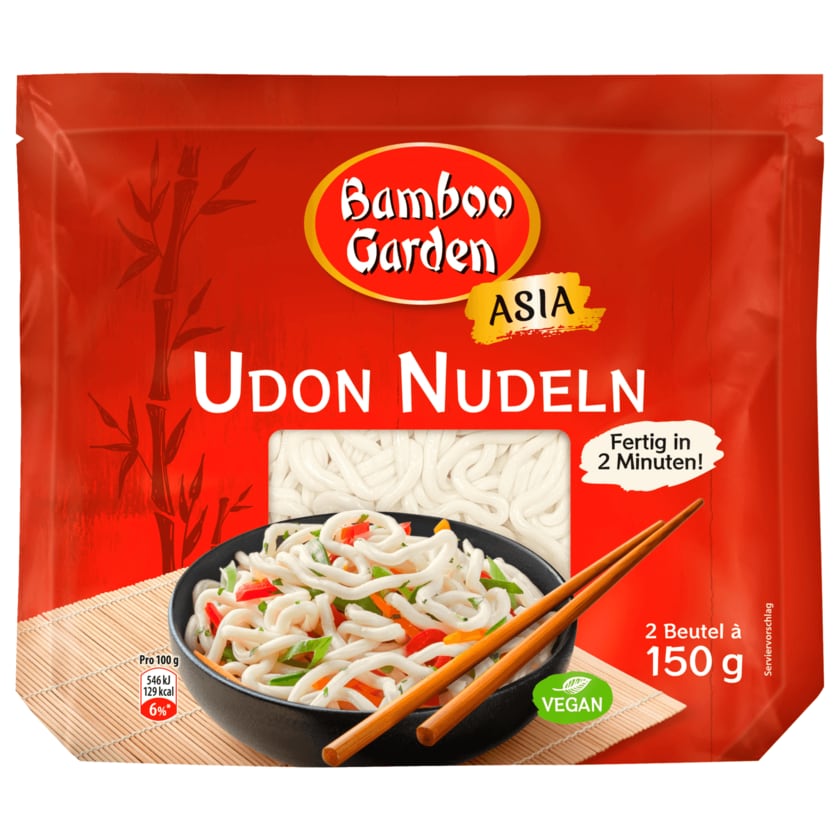 Bamboo Garden Udon Nudeln 2x150g